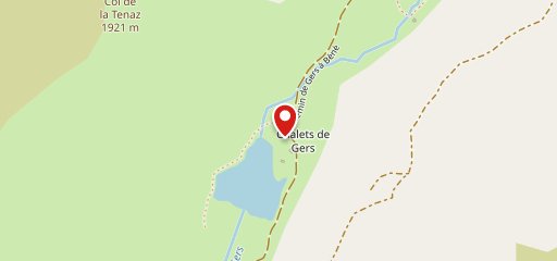 Refuge du Lac de Gers on map