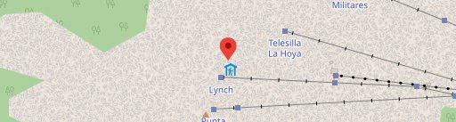 Refugio Lynch en el mapa