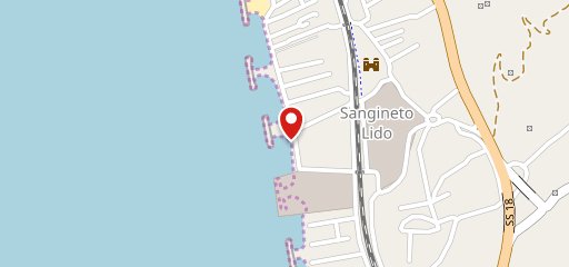 Residence Club Sangineto Beach en el mapa