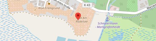 Gaststätte "Am Radelsee" auf Karte