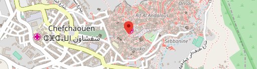 Beldi Bab Ssour en el mapa