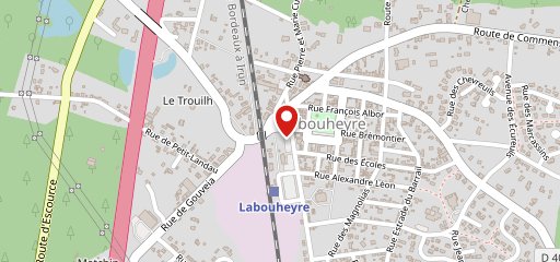 Restaurant Brémontier on map