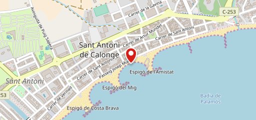 Restaurant Can Simón en el mapa