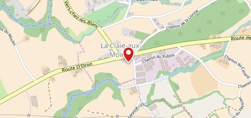 Restaurant de la Claie-aux-moines en el mapa