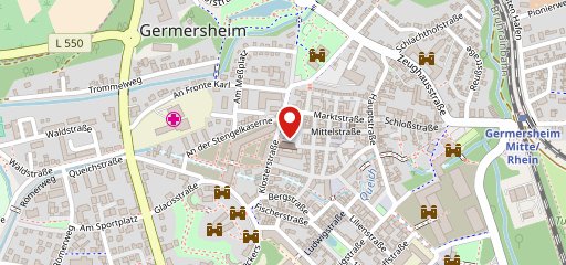 Restaurant Germania auf Karte