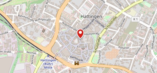Restaurant Haveli Hattingen sur la carte