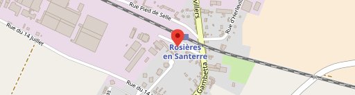 Restaurant La Rose Des Sables sur la carte
