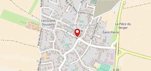 Restaurant Le Grand Vertois sur la carte