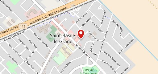 Restaurant Le St Bazile on map
