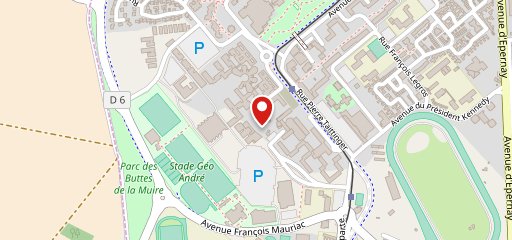Restaurant Universitaire Campus Croix-Rouge на карте