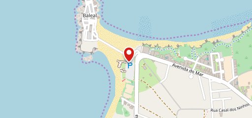 Restaurant & Beach bar Algamar en el mapa