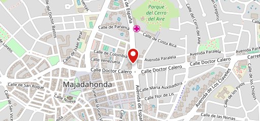 Restaurante Los Jardines de Bako on map
