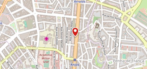Restaurante Bella Ciao en el mapa