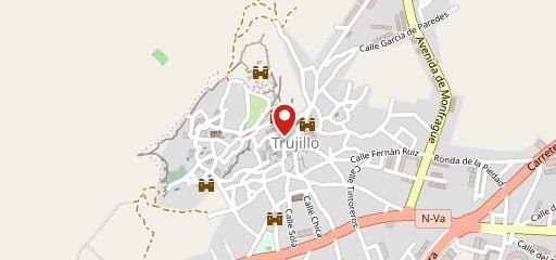 Restaurante Bizcocho Plaza en el mapa