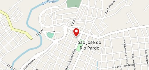 Restaurante Brasil no mapa