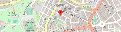 Restaurante Compostela en el mapa