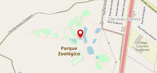 Zoo Restaurante no mapa