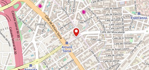 Restaurante El Aljibe en el mapa