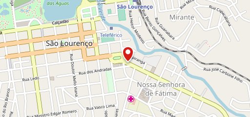 Esquina do Guimarães restaurante no mapa