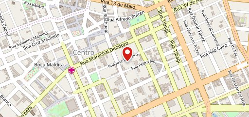 Restaurante Globo no mapa