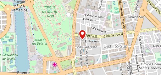 Restaurante Ignacio Vidal Felipe II en el mapa