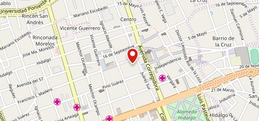 Restaurante La Llave en el mapa