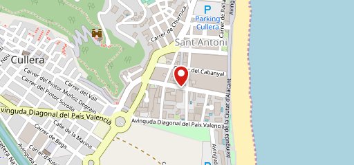 Restaurante La Moreneta en el mapa