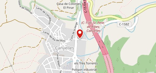 Restaurant La Pedrera en el mapa