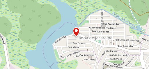 Restaurante Lagoa Juara no mapa