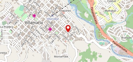 Restaurante Mega Chuleta Villamaria en el mapa