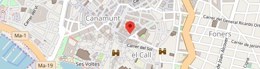 Restaurante Osteria de Plaça Sant Francesc en el mapa