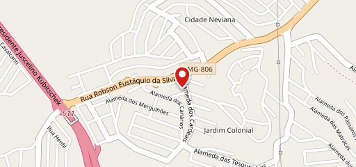 Restaurante Paladar Mineiro no mapa