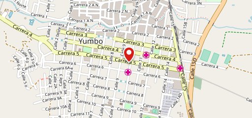 Restaurante Las Palmas Parrilla y Sazón Yumbo en el mapa
