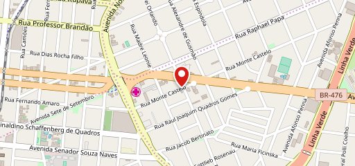 Restaurante Peixinho & Pizzaria en el mapa