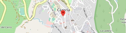 Pizzeria Restaurante La Forchetta Cazorla en el mapa