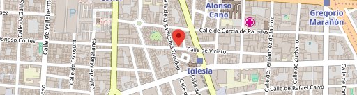 Restaurante Rimmon Pizzeria Kosher Madrid מסעדת פיצריה כשרה רימון מדריד en el mapa