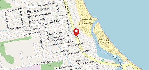 Aquários - Ubatuba no mapa