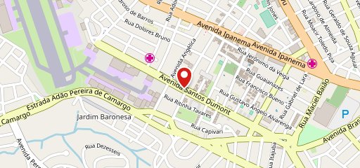 Restaurante Santos Dumont - Delivery no mapa