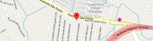 Restaurante Via Brasil no mapa