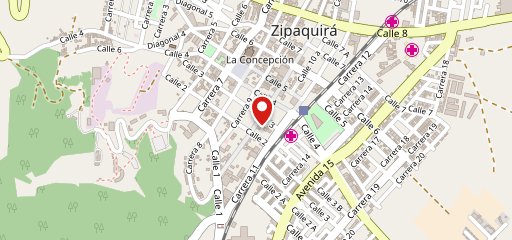 Restaurante Zaguan de Zipa on map