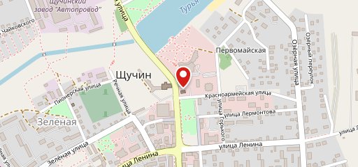 Ресторан "Щучин" на карте