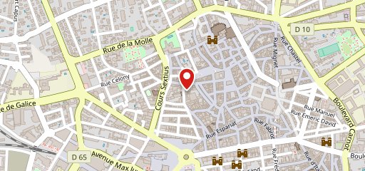 Le Riad on map