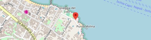 Bagno Bar Ristorante RICCIULILLO - stabilimento balneare a Ischia sulla mappa