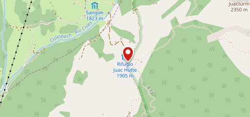 Rifugio Juac sulla mappa