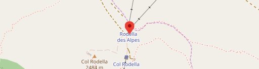 Rifugio Col Rodella sulla mappa