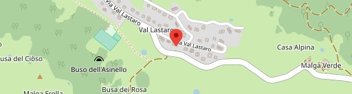 Rifugio Val Lastari en el mapa