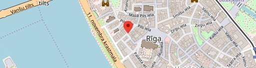 Rīgas zivis en el mapa