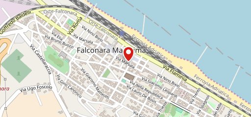 Ristorante La Plaza Falconara m-Ristorante Bar Aperitivi e Colazioni Falconara Marittima Ancona sulla mappa