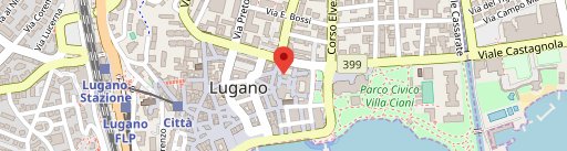 Caffè Milano bistrot ristorante Lugano sulla mappa