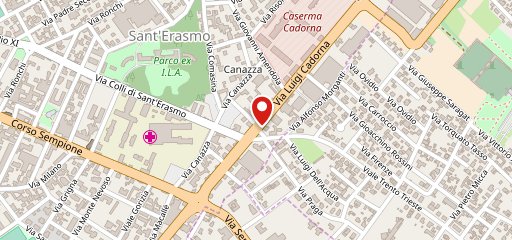 Ristorante pizzeria Rosmarino sulla mappa